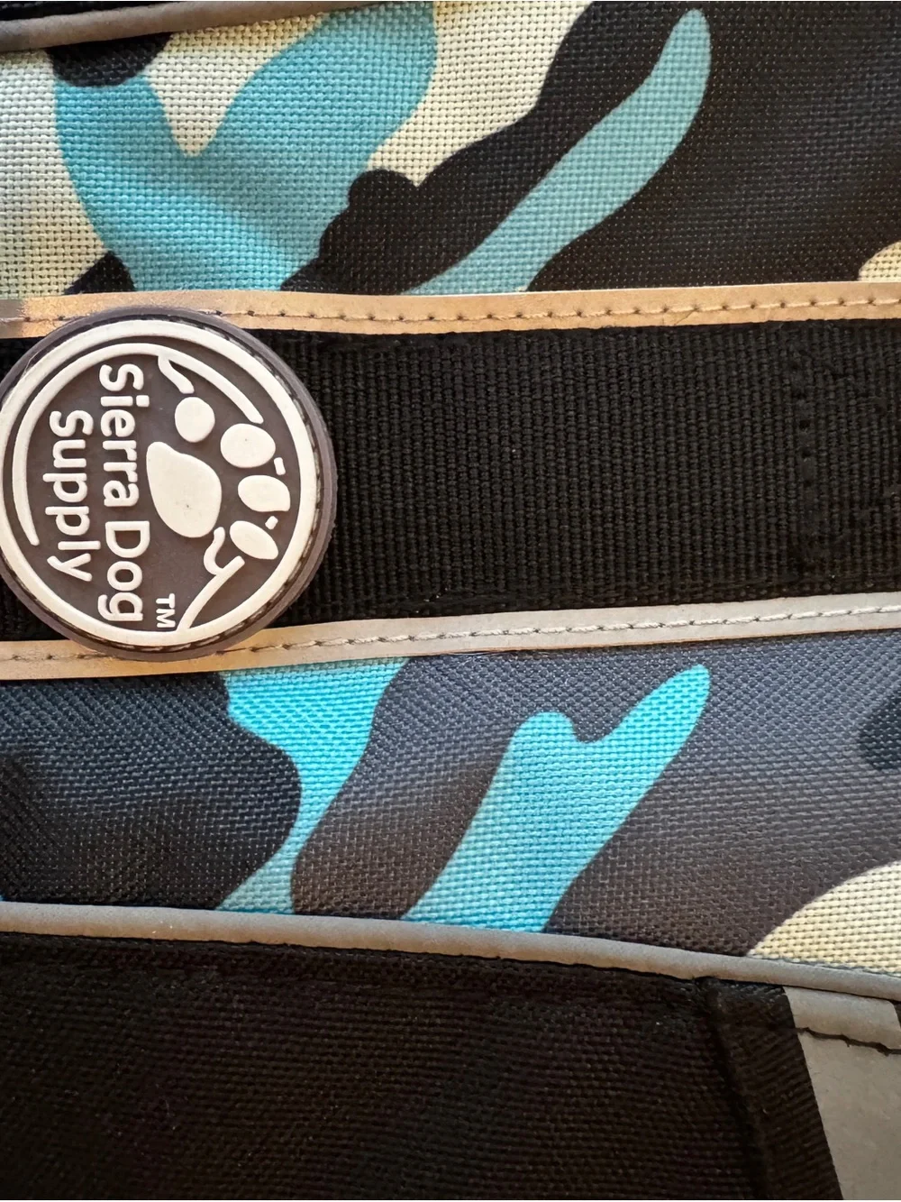 Blue Camo Dog Life Vest
